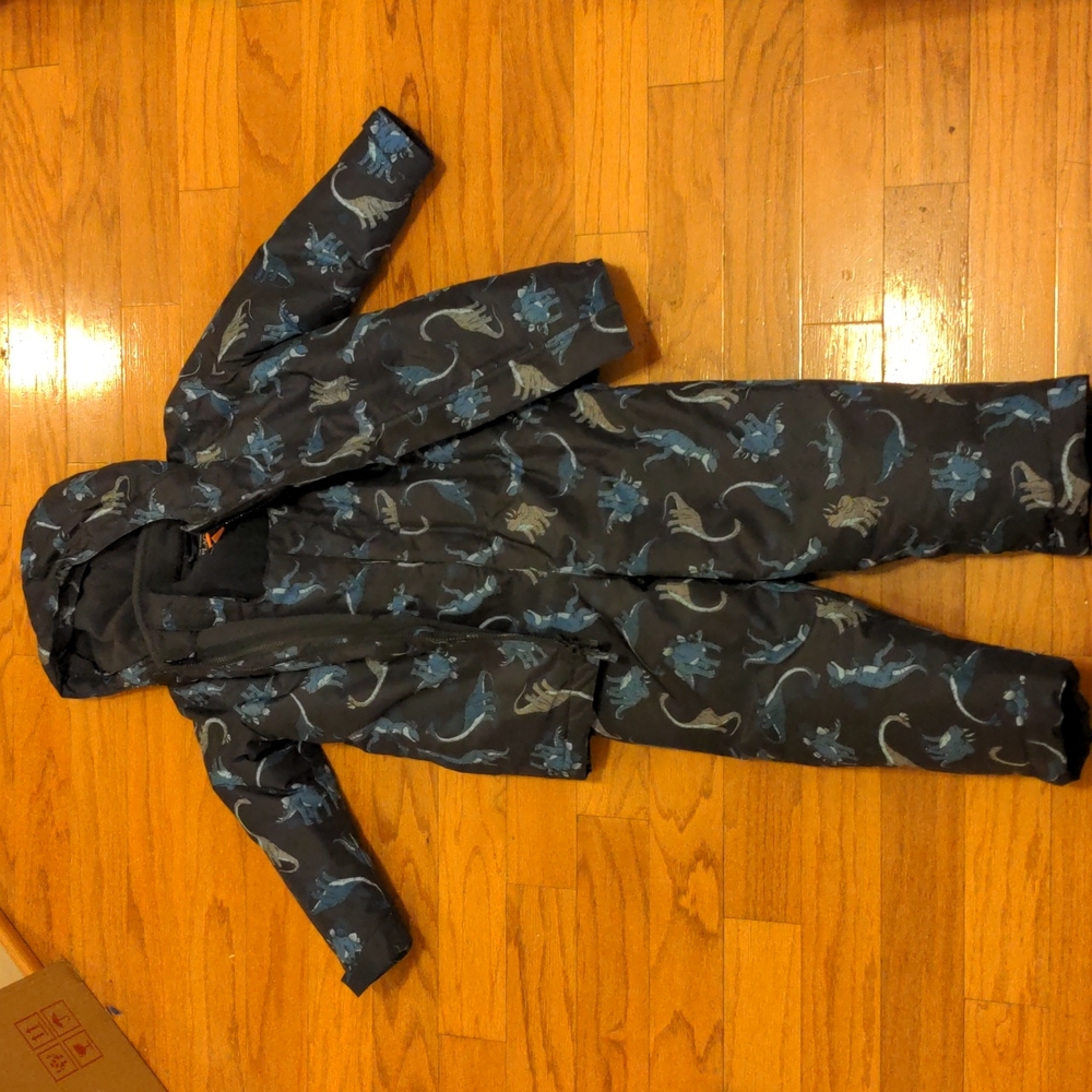 Kids snow bibs and coat